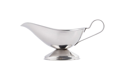 Tablecraft Stainless Steel Gravy Boat, 5 Ounce