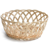 Round Open Weave Basket, 8.5 X 3.25 inch -- 12 per case