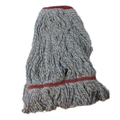 Impact Products Blue and White Large Rayon Saddle Type Looped End Finish Mop -- 12 per case.