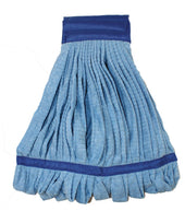 Impact Products Blue Large Microfiber Tube Wet Mop, 500 Gram -- 12 per case.