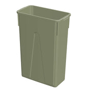 Impact Products Value Plus Beige Slim Container, 23 Gallon -- 4 per case.