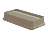 Impact Products Beige Swing Lid Only, 21 inch Length x 10 3/4 inch Width x 3 3/4 inch Height -- 4 per case.