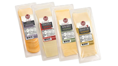 Roth Slice on Slice Fontina Cheese, 2.5 Pound -- 4 per case.