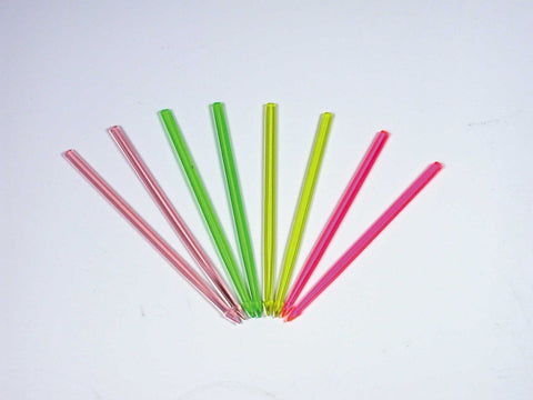 Neon Spear Picks, Assorted Color, 10 Case --- 1000 Count