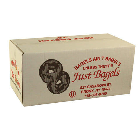 Just Bagels Assorted Bagel, 3 Ounce -- 60 per case.