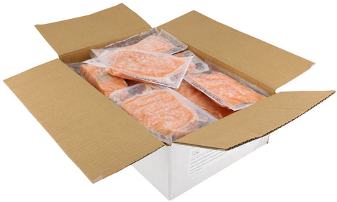 Seamazz 8 Ounce Salmon Portion, 10 Pound.