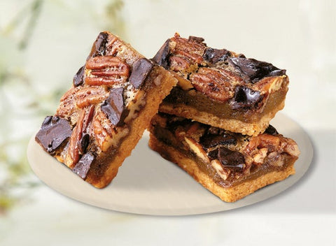 Sweet Street Unsliced Pecan Chocolate Chunk Bar -- 4 per case.