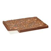 The Original Cakerie Pecan Caramel Brownie, Dessert Bar, Half Sheet, 100 Ounce -- 2 per case.