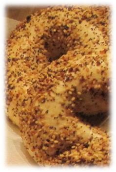 Burry Food Parbaked Everything Bagel, 4 Ounce -- 72 per case.
