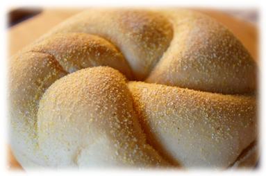 Burry Yellow Corn Dusted Kaiser Sliced Rolls, 2.75 Ounce -- 96 per case