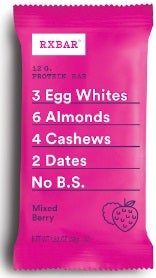 Rxbar Mixed Berry Protein Bar, 1.83 Ounce -- 72 per case.