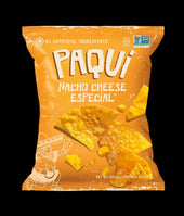 Paqui Nacho Cheese Especial Tortilla Chips, 1 Ounce -- 72 per case.