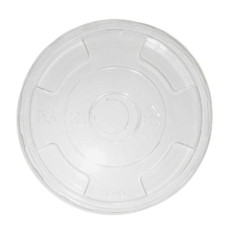 World Centric Straw Hole Clear Lid for Ingeo Cold Cup, 1000 Each -- 1000 per case