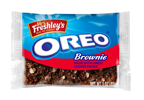 Mrs. Freshleys Oreo Brownie Cookie Pieces, 3 Ounce -- 48 per case.
