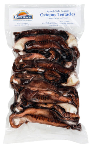 Panapesca Spanish Style Cooked Octopus Tentacles, 2.8 Ounce -- 5 per case.