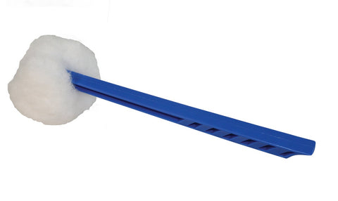 Impact Products Blue Duralon Toilet Bowl Mop, 12 inch Length x 4 1/2 inch Width -- 100 per case.