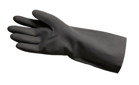 Impact Products Pro Guard Black Flock Lined Heavy Weight Medium Neoprene Gloves, 15 inch -- 12 per case.