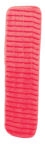 Impact Products Microfiber Technologies Red Flat Wet Mop, 18 inch Length x 5 inch Width -- 120 per case.