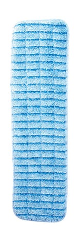 Impact Products Microfiber Technologies Blue Flat Wet Mop with Scrubber Strips, 13 inch Length x 5 inch Width -- 120 per case.