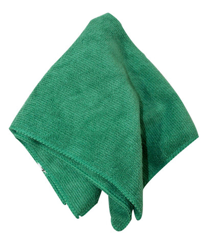 Impact Products Microfiber Technologies Green All Purpose Premium Weight Cloth, 12 inch Length x 12 inch -- 240 per case.