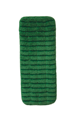 Impact Products Microfiber Technologies Green Flat Wet Mop Head, 13 inch Length x 5 inch Width -- 120 per case.
