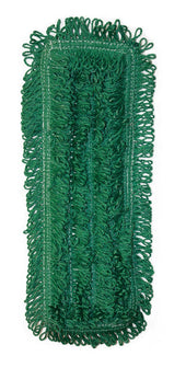 Impact Products Microfiber Technologies Green Pocket Wet Mop with Long Loop, 16 inch Length x 5 inch Width -- 120 per case.