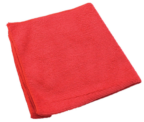 Impact Products Microfiber Technologies Red Light Weight Cloth, 16 x 16 inch -- 240 per case.