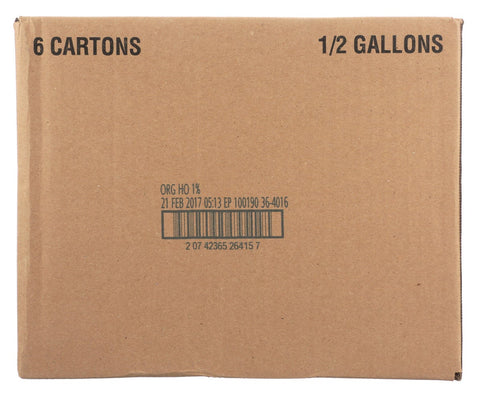 Horizon Organic 1 Percent Low Fat Milk, 64 Ounce -- 6 per case.