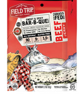 Field Trip Sweet and Spicy Barbecue Beef Jerky, 2.2 Ounce -- 9 per case.