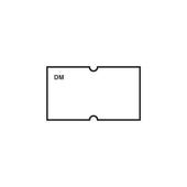 Daymark DissolveMark DM3 One Line White Date Coder Label -- 8 rolls per case.