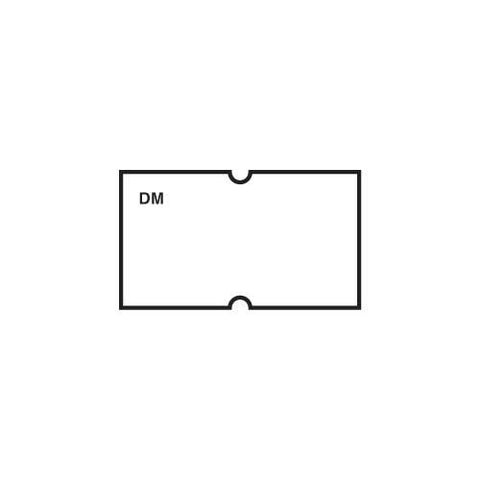 Daymark DissolveMark DM3 One Line White Date Coder Label -- 8 rolls per case.
