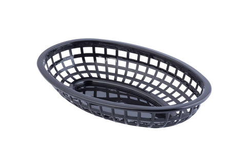 Black Plastic Basket, 9.3X6X1.87 -- 36 per case
