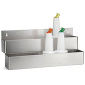 Tablecraft 18/8 Stainless Steel Double Speed Rail, 22 inch.