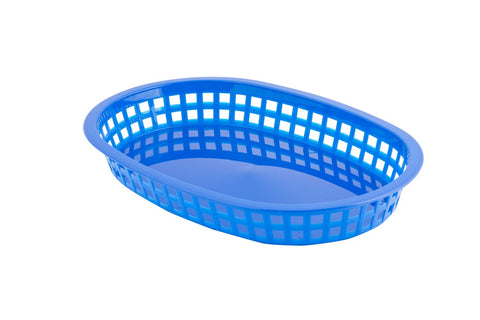 Plastic Royal Blue Basket, 10.5X7X1 -- 36 per case