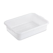 Tablecraft 5 inch Freezer Drain Box with White Milky Holes -- 12 per case.