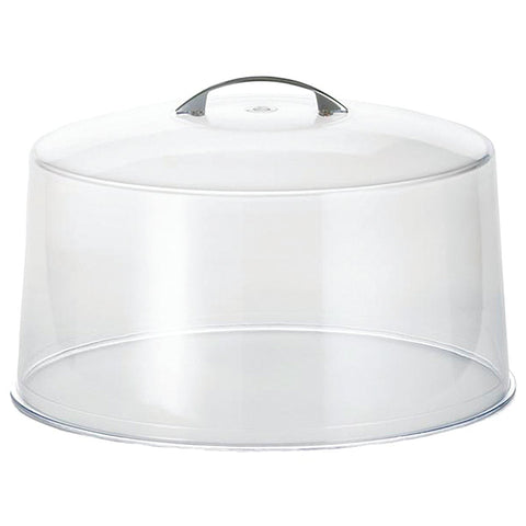 Clear With Metal Handle Cake Cover, 12 -- 6 Count