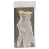 Tablecraft The Protector Small Yellow Cuff Cut-Resistant Fillet Glove.
