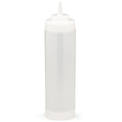 Tablecraft Dual Way Wide Mouth Natural Squeeze Dispenser, 24 Ounce -- 12 per case