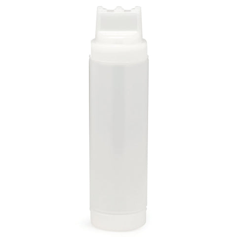 Tablecraft Dual Way Wide Mouth Natural Squeeze Dispenser, 24 Ounce -- 12 per case