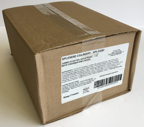 Stone Gate Foods Jumbo Stuffed Tater Keg with Cheddar and Chive, 1 Ounce -- 160 per case.