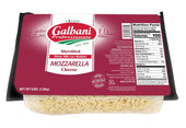 Galbani Professionale Low Moisture Whole Milk Regular Shredded Mozzarella Cheese, 5 Pound -- 6 per case