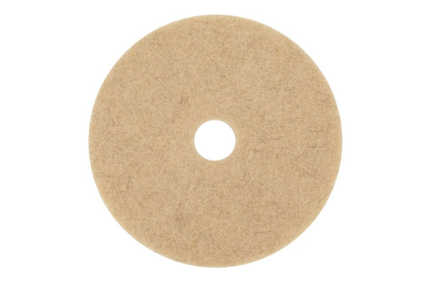 3M Ultra High-Speed Natural Blend Floor Burnishing Pads 3500, 27-Inch, Natural Tan