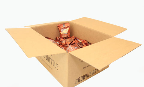 Sheila Gs Salted Caramel Brownie Brittle, 1 Ounce -- 72 per case.