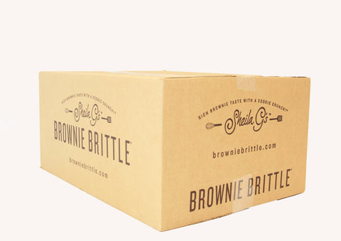 Sheila Gs Salted Caramel Brownie Brittle, 1 Ounce -- 72 per case.