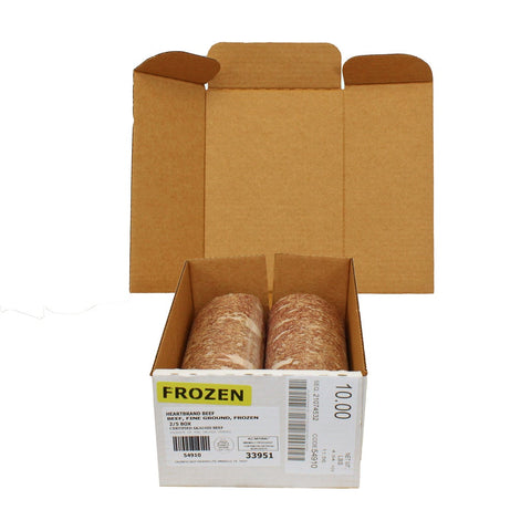 HeartBrand Beef Fine Ground Beef, 5 Pound -- 2 per case