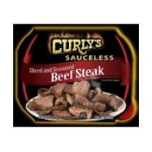 Curlys Ready To Slice Boneless Beef Steak -- 5 per case.