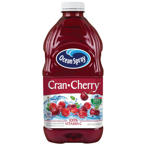 Ocean Spray Cran-Cherry Juice, 64 Fluid Ounce -- 8 per case
