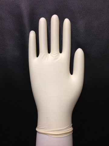 Disposable Powder Free Latex Glove Medium, 10 Case -- 100 Count