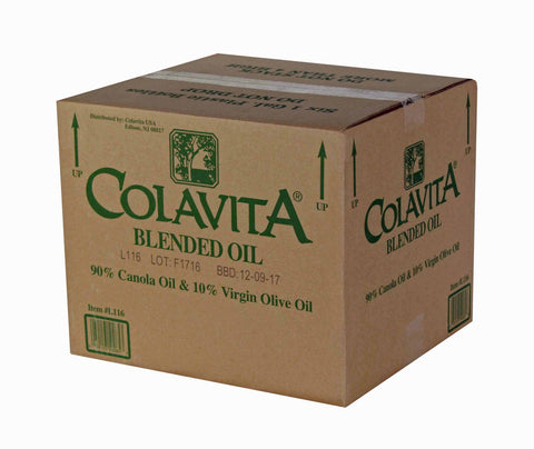 Colavita Oil Canola/Virgin Olive 90/10, 1 Gallon -- 6 Case
