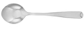 Walco 18/0 Stainless Select Olde Towne Medium Weight Bouillon Spoon, 6 3/4 inch -- 24 per case.